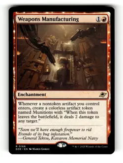 MTG: Weapons Manufacturing | Edge of Eternities 168 NM - Image 1