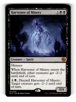 MTG: Harvester of Misery | Outlaws of Thunder Junction: The Big Score 9 NM - Image 1