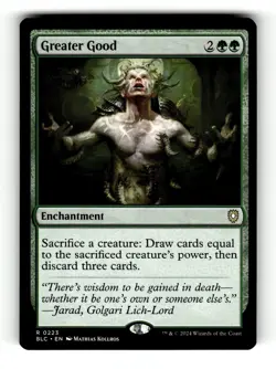 MTG: Greater Good | Commander: Bloomburrow 223 NM - Image 1