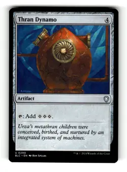 MTG: Thran Dynamo | Commander: Bloomburrow 290 NM - Image 1