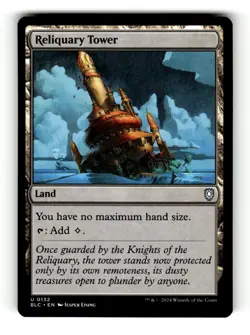 MTG: Reliquary Tower | Commander: Bloomburrow 132 NM - Image 1