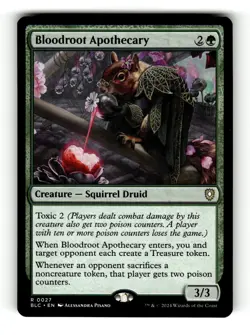 MTG: Bloodroot Apothecary | Commander: Bloomburrow 27 NM - Image 1