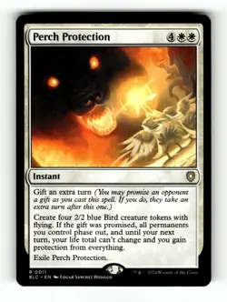 MTG: Perch Protection | Commander: Bloomburrow 11 NM - Image 1