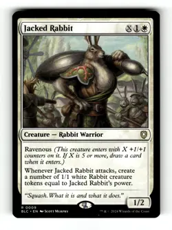 MTG: Jacked Rabbit | Commander: Bloomburrow 9 NM - Image 1