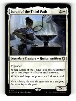MTG: Loran of the Third Path | Commander: Bloomburrow 143 NM - Image 1
