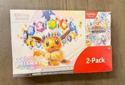 Costco Pokemon Prismatic Evolutions 2-Pack Trainer Box and Booster Bundle Sealed - Image 1