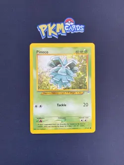 Pokemon TCG Pineco Neo Destiny 77/105 Regular MP. - Image 1