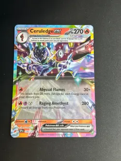 Pokemon TCG - Ceruledge EX 036/191 - Double Rare - Surging Sparks - Image 1