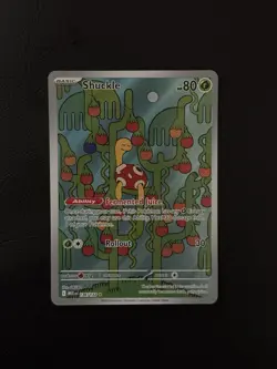 💥SHUCKLE Illustration Rare Holo #136/132 Pokemon Mega Evolution English💥 - Image 1