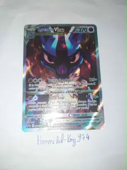 Carte Pokemon Lucario Vstar Promo - SWSH291 - Zenith Supreme Pliee / Abimee - Image 1