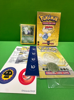 Pokemon Hot Foot Theme Deck Neo Genesis 2001 Complete Damaged Box - Image 1