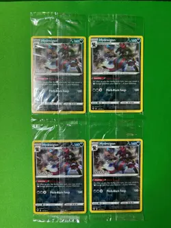 POKEMON SEALED HYDREIGON 110/189 THANK YOU PROMO PLAYSET X4 - Image 1