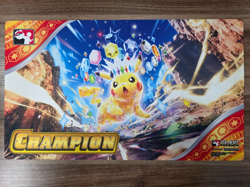 Pokemon TCG League Cup Champion Tera Pikachu Playmat - Image 1