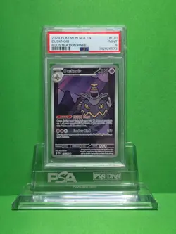 POKEMON 2024 SHROUDED FABLE DUSKNOIR ILLUSTRATION RARE 070 PSA 9 - Image 1
