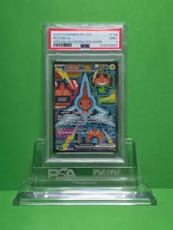 POKEMON 2025 PHANTASMAL FLAMES ROTOM EX SPECIAL ILLUSTRATION RARE 126 PSA 9 - Image 1