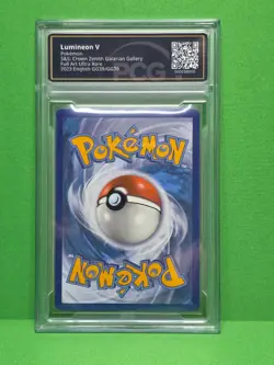 POKEMON 2023 CROWN ZENITH LUMINEON V GALARIAN GALLERY FULL ART GG39 PCG 9.5 - Image 2