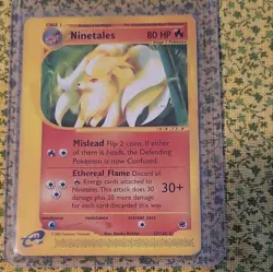 Pokemon TCG Ninetales 57/165 Expedition Base Set 2002 Non-Holo - Image 1