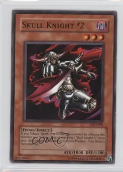 Skull Knight #2 Unlimited YuGiOh Legacy of Darkness #LOD-006 2003 READ - Image 1