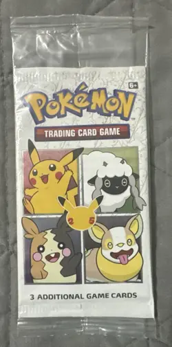Pokemon 25th Anniversary General Mills Booster Pack Factory Sealed - Image 1