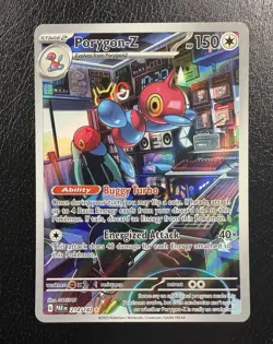 Porygon-Z 214/182 Paradox Rift Pokemon TCG NM - Image 1