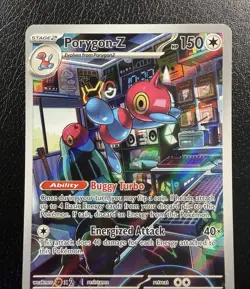 Porygon-Z 214/182 Paradox Rift Pokemon TCG NM - Image 2