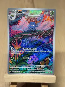 Gloom 198/197 Pokemon SV03: Obsidian Flames Holo - NM Pokemon - Image 1