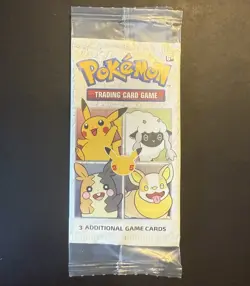 Pokemon Celebrations 25th Anniversary General Mills Cereal Booster Pack Sealed - Image 1