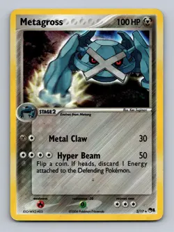 Metagross 2/17 Rare POP Series 1 Pokemon Holo Lightly Played - Image 1