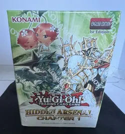 Yugioh TCG HIDDEN ARSENAL Chapter 1 English 1st Edition Booster Box New/Sealed! - Image 1