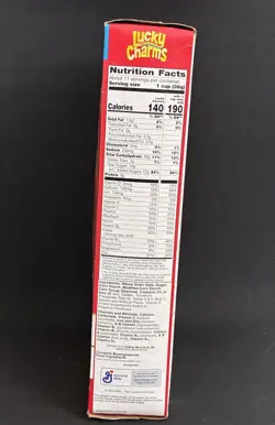 Lucky Charms Limited Cereal Box - 25th Anniversary Pokemon Packs Sealed - Image 4