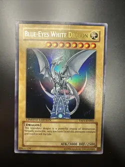 Yugioh English Blue Eyes White Dragon YAP1-EN001 LP UR Original rare art look - Image 1