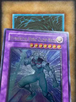 Yugioh Elemental Hero Glow Neos STON-EN036 Ultimate Rare 1st Ed NM - Image 5