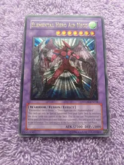 *MP* Elemental Hero Air Neos Ultimate Rare STON-EN034 Unlimited - Image 1