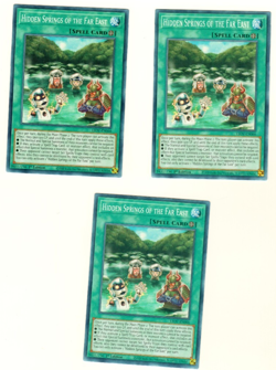 Set Of 3 Hidden Springs Of The Far East Lightning Overdrive 1st Edition Yugioh - Image 3