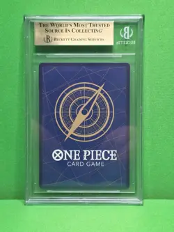 ONE PIECE 2025 CARRYING ON HIS WILL JP GOL.D.ROGER WANTED POSTER SP BGS 10 - Image 2