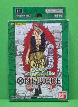 ONE PIECE 2022 WORST GENERATION SUPER PRERELEASE 1ST EDITION SEALED - Image 1