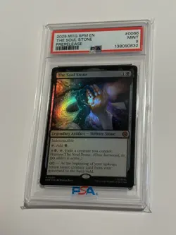 2025 MTG The Soul Stone Marvel's Spider-Man #0066 PreRelease PSA 9 - Image 4