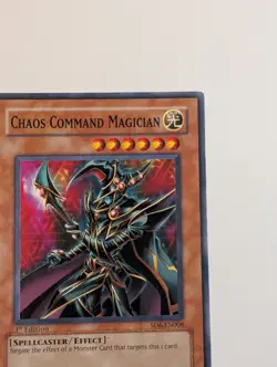 Yugioh TCG - 1x Chaos Command Magician - SD6-EN008 - LP, 1st Edition 2006 - Image 4