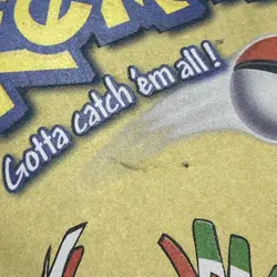 Vtg Pokemon Toy Site TCG Gold Collectors Card Album Binder Holds 80. See Photos - Image 4