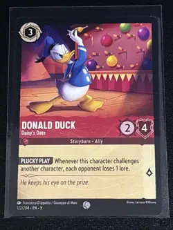 Disney Lorcana Standard Character Theme 8 Card Lot Donald Duck - Image 4