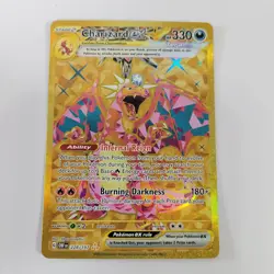 Pokemon TCG Charizard EX Obsidian Flames Holo Hyper Rare Card 228/19 - Image 1