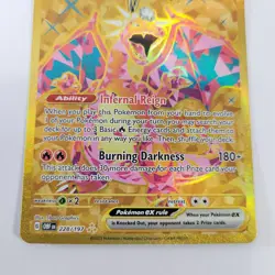 Pokemon TCG Charizard EX Obsidian Flames Holo Hyper Rare Card 228/19 - Image 3