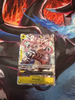 PERONA (ALT ART) OP14-111 ONE PIECE CARD - THE AZURE SEA'S SEVEN 2026 - Image 1