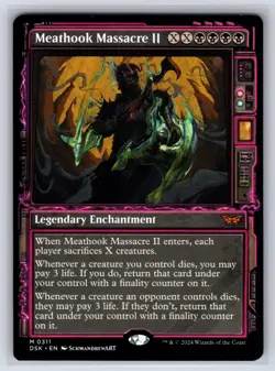 Meathook Massacre II (Showcase) 311 Duskmourn: House of Horror MTG NM - Image 1