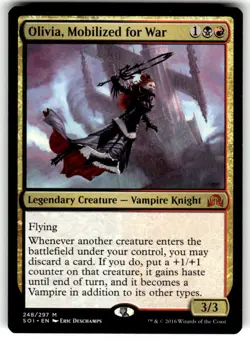 Olivia, Mobilized for War 248 Shadows over Innistrad Magic: The Gathering NM - Image 1