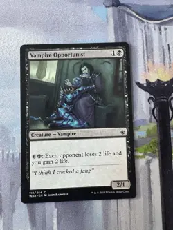 MTG - Vampire Opportunist - WAR - 110/264 - Image 1