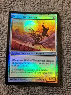 Magic: The Gathering Wicker Warcrawler Shadowmoor Foil English 209/301 - Image 1