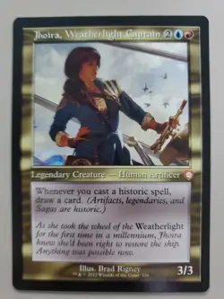 MTG Jhoira, Weatherlight Captain Commander: the Brothers' War Retro Mythic - Image 1