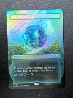 Dreamroot Cascade BORDERLESS FOIL - Secrets of Strixhaven (MTG) - Image 1