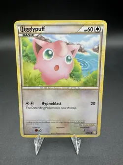 Jigglypuff 68/123 Common HeartGold & SoulSilver Pokemon LP - Image 1